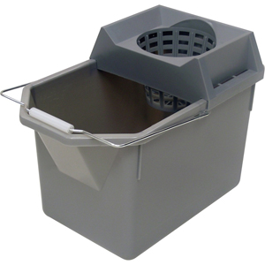 Rubbermaid Commercial Pail & Mop Strainer Combo Pack - 3.75 gal - Light Weight, Durable, Stackable, Handle - 12