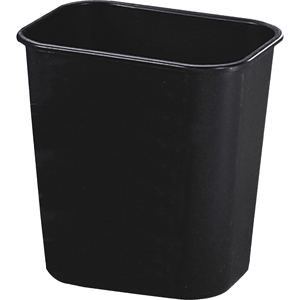 Rubbermaid Commercial 13 QT Standard Deskside Wastebaskets - 3.25 gal Capacity - Rectangular - Dent Resistant, Rust Resistant, Easy to Clean, Durable - 12.1