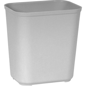 Rubbermaid Commercial 28 Quart Fire Resistant Wastebasket - 7 gal Capacity - Rectangular - Fire Resistant - Heat Resistant, Impact Resistant, Rust Resistant - 15.5