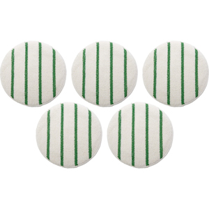 Rubbermaid Commercial Green Stripe Carpet Bonnet - 19