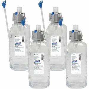 PURELL 1500mL Refill Fresh Scent Foam Soap - Fresh Scent - 1.59 quart - Kill Germs - Hand - Clear - Dye-free, Paraben-free, Phthalate-free, Hygienic - 4 / Carton
