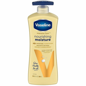 Vaseline Nourishing Moisture Lotion - Lotion - 20.30 fl oz - For Dry Skin - Applicable on Body - Moisturising, Absorbs Quickly, Non-irritating, Non-greasy - 4 / Carton
