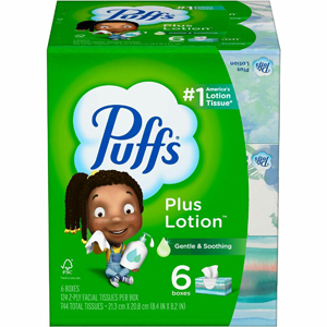 Puffs Plus Lotion 2-Ply Facial Tissues - 2 Ply - 8.20