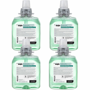 Gojo FMX-12 Refill Green Certified Hair/Body Wash - Cucumber Melon Scent - 42.3 fl oz (1250 mL) - Kill Germs - Body, Hair - Green - Residue-free - 4 / Carton