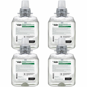 Gojo FMX-12 Refill Green Certified Foam Hand Soap - 1.32 quart - Hand - Clear - Fragrance-free, Rich Lather, Antibacterial-free, Triclosan-free, Paraben-free, Phthalate-free, Bio-based - 4 / Carton