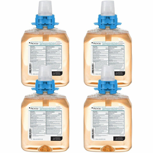 Provon FMX-12 Foaming Antimicrobial Handwash - Fruity Scent - 1.32 quart - Kill Germs, Bacteria Remover - Hand - Moisturizing - Amber - Rich Lather - 4 / Carton