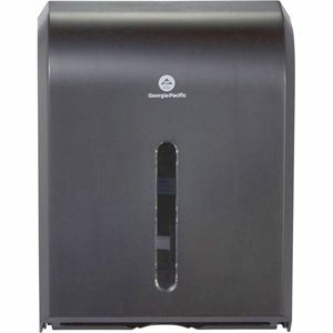 Georgia-Pacific Combi-Fold Paper Towel Dispenser - C Fold, Multifold, BigFold, Z Fold Dispenser - 400 x C Fold, 600 x Multifold - 15.5