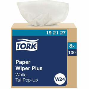 TORK Paper Wiper Plus White W24 - For Multipurpose - Wipe - 16.25