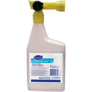 Suma Dumpster Fresh - 32 fl oz (1 quart) - Floral Scent - Non-pathogenic - Green - 4 / Carton