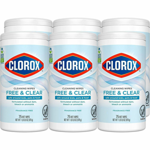 Clorox Free & Clear Cleaning Wipes - 4.25