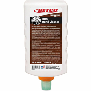 Betco Triton XHD Hand Cleaner Refills - 2.11 quart - Bottle Dispenser - Grease Remover, Oil Remover, Carbon Remover, Tar Remover - Hand - Light Beige - Crack Resistant - 6 / Carton