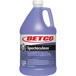 Betco Spectaculoso Multi-Purpose Cleaner - Concentrate - 128 fl oz (4 quart) - Floral, Lavender Scent - Cleanse, Deodorize, Long Lasting - Purple - 1 Each