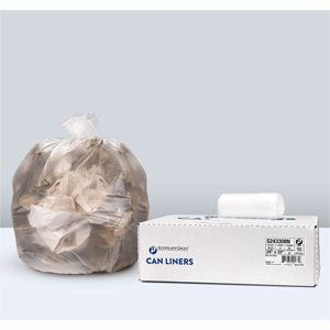 Inteplast Trash Bag - 16 gal Capacity - 24