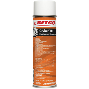Betco Glybet III Disinfectant Deodorizer - Ready-To-Use - 496 fl oz (15.5 quart) - Citrus Bouquet Scent - CFC-free, Deodorize, Pleasant Scent - Clear - 12 / Carton