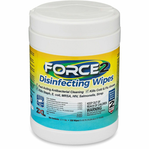 2XL FORCE2 Disinfecting Wipes - Wipe - 6.75