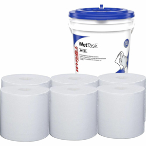 Wypall PowerClean WetTask Wipers for Disinfectants, Sanitizers & Solvents - 12