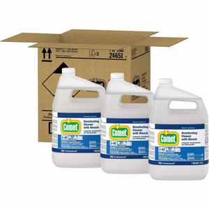Comet Disinfectant - For Multipurpose - Liquid - 128 fl oz (4 quart) - Recommended For: Soap Scum Remover, Grease Remover, Stain Remover, Soil Remover, Germs Remover, Fungi Remover, Grime Remover, Mildew Remover, Scale Remover, Organic Matter Remover, MRS