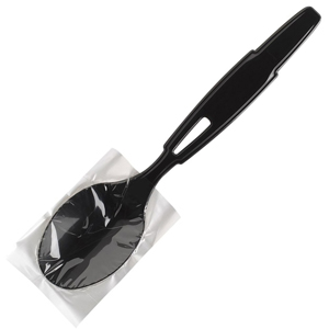 GP Pro Dixie Ultra Smartstock Series-W Heavyweight Teaspoon Refill - Teaspoon - 1 x Teaspoon - Disposable - Black - 40/Pack - 1 Carton