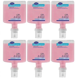 Diversey IntelliCare Refill Foam Body Wash - Lemon Tea Splash, Citrus Scent - 1.37 quart - Kill Germs, Dirt Remover - Hand, Body, Washroom - Pink - pH Balanced - 1 Each