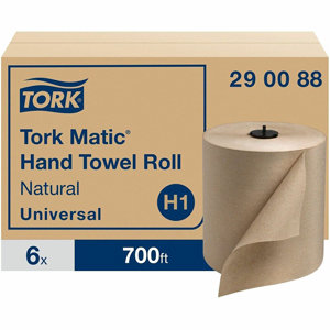 TORK Tork Matic Hand Towel Roll Natural H1 - 1 Ply - 7.68
