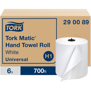 TORK Tork Matic Hand Towel Roll White H1 - 1 Ply - 8