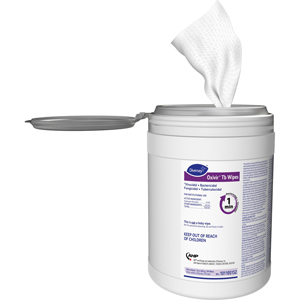 Diversey Oxivir Tb Disinfectant Cleaner Wipes - Ready-To-Use - 28.80 oz (1.80 lb) - Virucidal, Bactericide, Tuberculocide, Fungicide, VOC-free, Fragrance-free, NPE-free, Color-free, Disinfectant, Non-irritating - White - 160/Tub - 4 / Carton