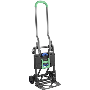 Cosco Shifter Hand Truck & Cart - 300 lb Load Capacity - 4 Casters - Steel - 16
