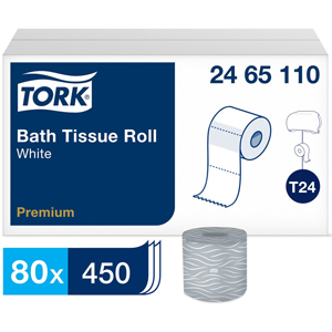 TORK Premium Bath Tissue Roll, 2-Ply - 2 Ply - 3.75