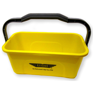 Ettore Super Compact Bucket - 3 gal - Heavy Duty, Sturdy Handle, Compact, Ergonomic Grip - 7.2