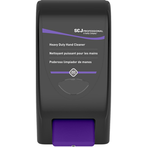 SC Johnson Hand Soap 2000 Manual Dispenser - Manual - 1.06 gal Capacity - Durable, Antimicrobial, Locking Mechanism - Black - 1 Each