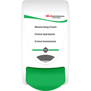 SC Johnson Moisturizing Cream Dispenser - Green - Plastic, GlassCartridge - 1 Each