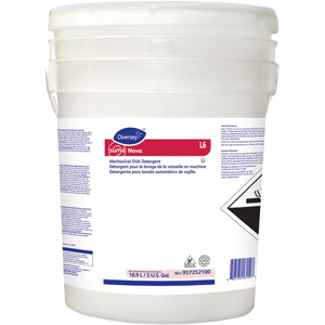 Diversey Suma Nova L6 Machine Dish Liquid - 640 fl oz (20 quart) - Characteristic Scent - Chlorine-free, Non Ammoniated, Kosher - Red - 1 Carton