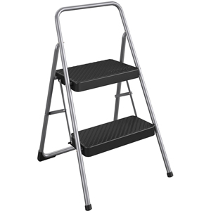 Cosco 2-Step Household Folding Step Stool - 2 Step - 200 lb Load Capacity - 17.3
