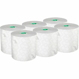 Scott Pro High-Capacity Hard Roll Towels with Elevated Design and Absorbency Pockets - 1 3/4