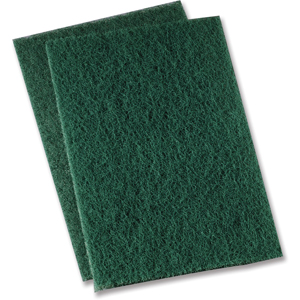 Genuine Joe Heavy-duty Scouring Pad - 9.7