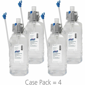 PURELL Professional Mild Foam Soap Refill - 1.59 quart - Hand - Clear - Fragrance-free, Dye-free, Paraben-free, Phthalate-free - 4 / Carton