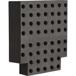 Rubbermaid Commercial Adaptable Flat Mop Wringer Insert - For Mop, Wringer - Black - 1.5