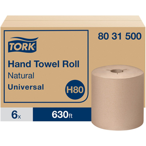 TORK Hand Towel Rolls H80 - 1 Ply - Multifold - 7.80