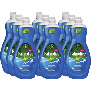 Palmolive Ultra Dish Soap Oxy Degreaser - For Dish, Hand, Surface - Concentrate - Liquid - 20 fl oz (0.6 quart) - Recommended For: Grease Remover, Food Remover, Stain Remover - Residue-free, Dry Resistant, Eco-friendly, Biodegradable, Phosphate-free, Para