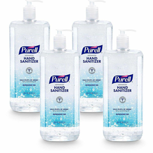 PURELL Advanced Hand Sanitizer Gel - 1.59 quart - Pump Bottle Dispenser - Kill Germs - Hand, Classroom, Reception, Outdoor, Medical - Clear - Paraben-free, Phthalate-free, Preservative-free, Anti-irritant - 4 / Carton