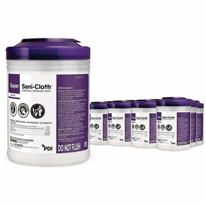 PDI Super Sani-Cloth Germicidal Disposable Wipe - 6.75