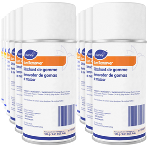 Diversey Gum Remover - Ready-To-Use - 6.5 fl oz (0.2 quart) - Fruity Scent - Easy to Use - Clear - 12 / Carton