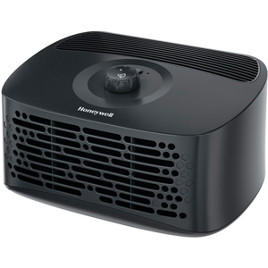 Honeywell True HEPA Tabletop Air Purifier - True HEPA, HEPA, Activated Carbon - 90 Sq. ft. - 695.7 gal/min - Black - 1 Each
