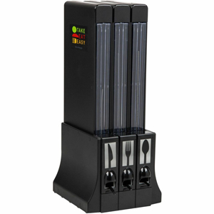 Mind Reader 3-Compartment Utensil Dispenser Organizer - 300 - 3 Compartment(s) - 24