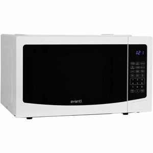 Avanti Microwave Oven - 1.1 ft³ Capacity - Microwave - 10 Power Levels - 1000 W Microwave Power - Countertop - White