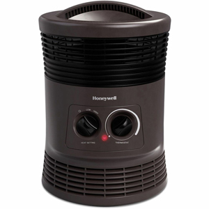 Honeywell 360 Surround Heater - Electric - 1500 W - 2 x Heat Settings - Room - Gray