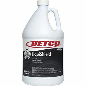 Betco Crete Rx LiquiShield Concrete Guard - Ready-To-Use - 128 fl oz (4 quart) - 7.0 to 9.0 pH - Water Based, Low Odor - Opaque White - 4 / Carton