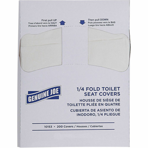 Genuine Joe Quarter-Fold Toilet Seat Covers - 16.73