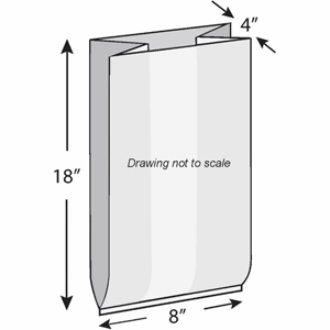Inteplast Grp 2-Gallon Food Bags - 2 gal Capacity - 8