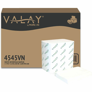 Morcon Valay 1-Ply Interfolded Napkins - 1 Ply - Interfolded - 8.85